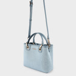 Bolso de mano MARGOT SMALL DENIM LE - AZUL GRISÁCEO