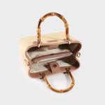 Borsa a mano MARGOT BIG BAMBOO  LE - SAND BEIGE