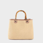 Borsa a mano MARGOT BIG BAMBOO  LE - SAND BEIGE