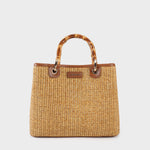 Borsa a mano MARGOT BIG BAMBOO  LE - BRUNT BROWN