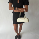 LONGUETTE Shoulder Bag - CREAM