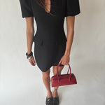 Shoulder bag LONGUETTE- RED