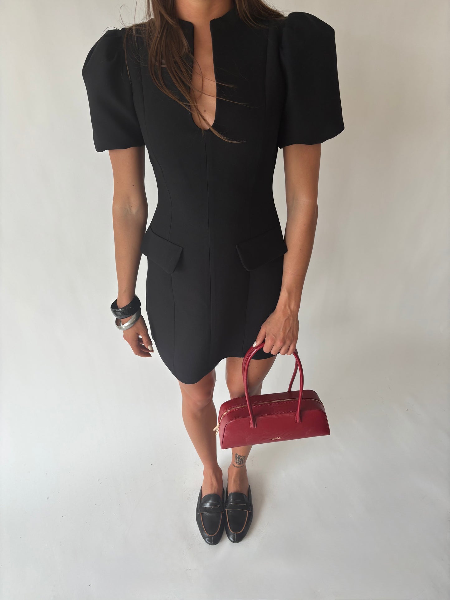 Shoulder bag LONGUETTE- RED