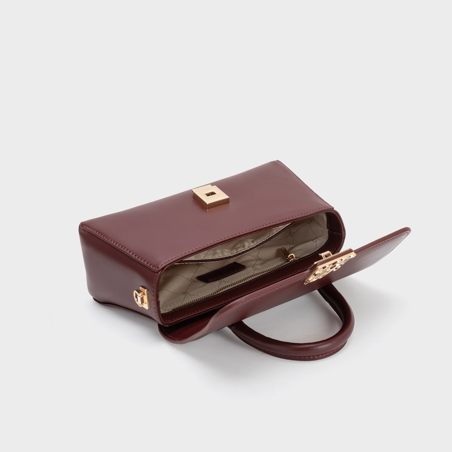 Borsa a mano RENEÉ- BURGUNDY