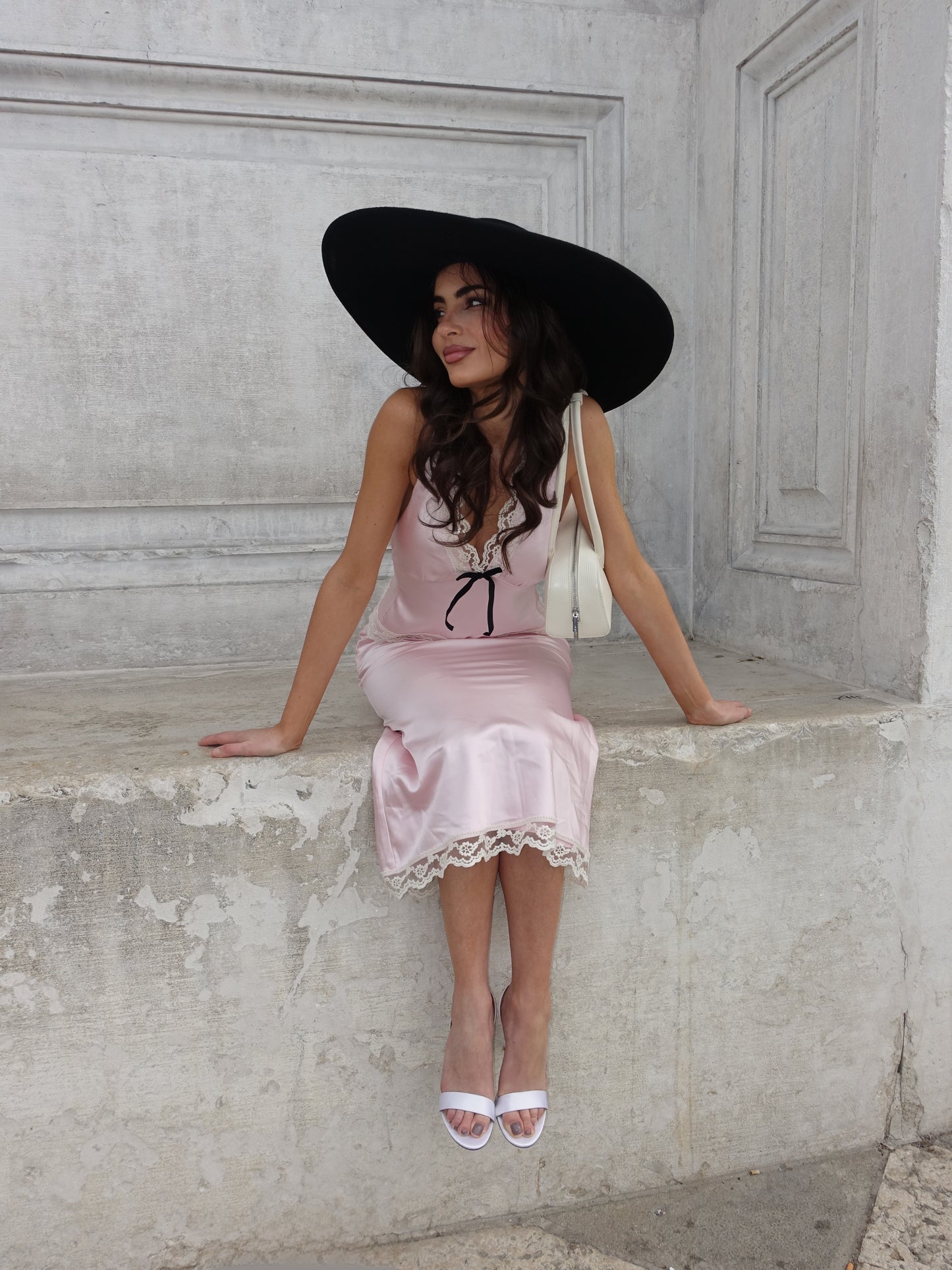 Borsa a spalla LONGUETTE- CREAM PREVENDITA