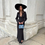 LESLIE Handbag - BLUE JEANS