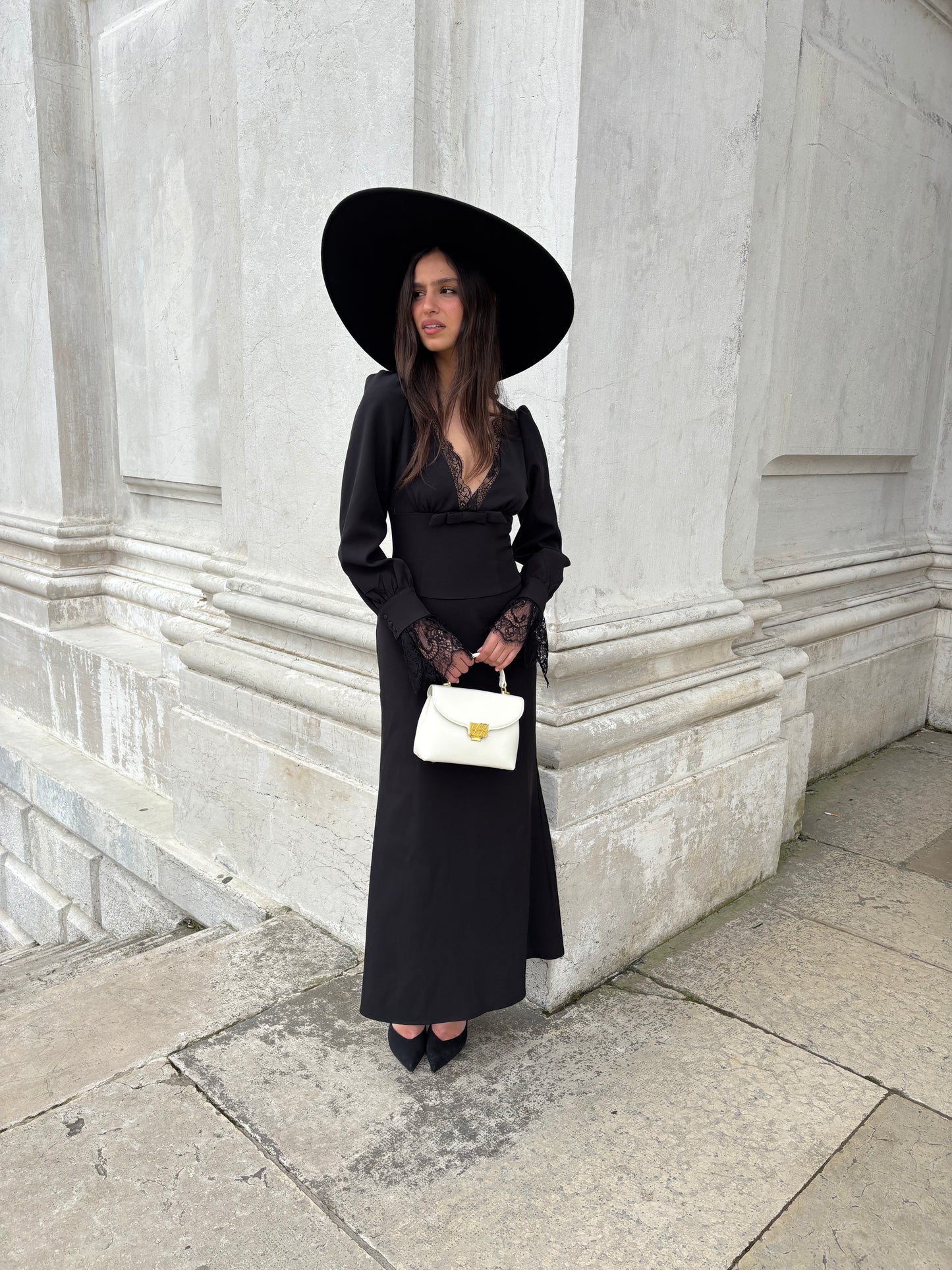 Borsa a mano LESLIE - WHITE