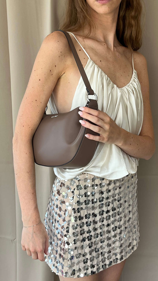 Bolso de hombro ARYA - TAUPE