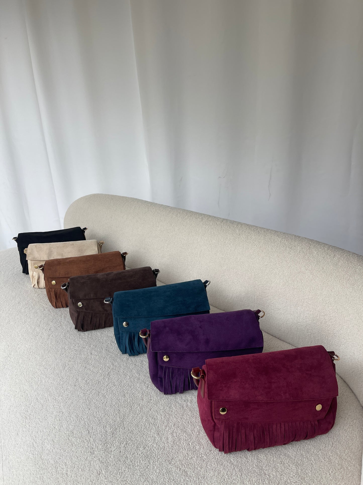 Bolso de hombro MEREDITH - MARRÓN
