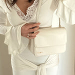 Borsa a spalla FLORA - CREAM