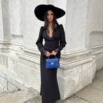 Borsa a mano LESLIE - BLUE