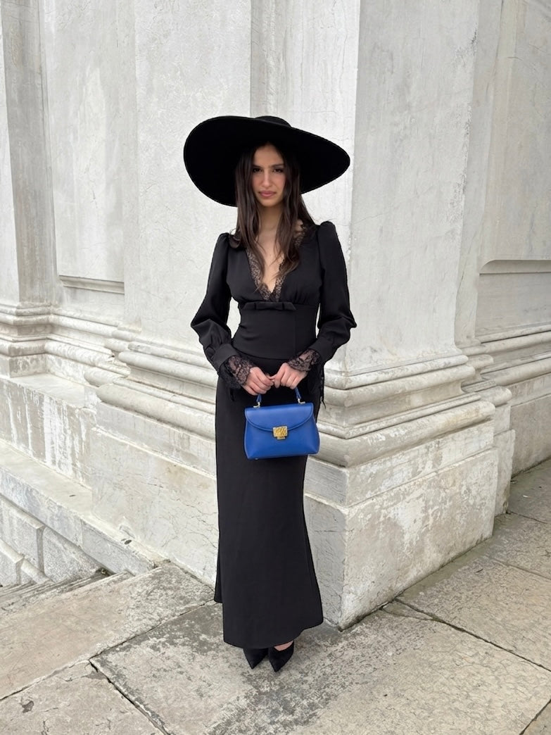 Borsa a mano LESLIE - BLUE