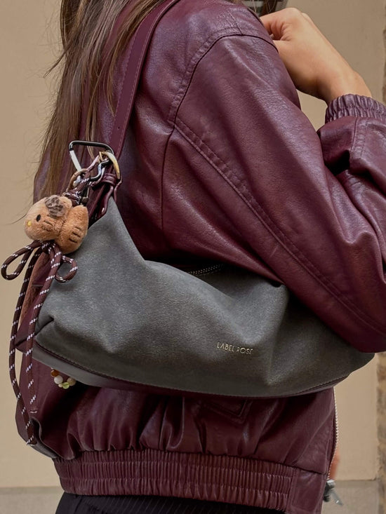 Borsa a spalla DUA - TAUPE