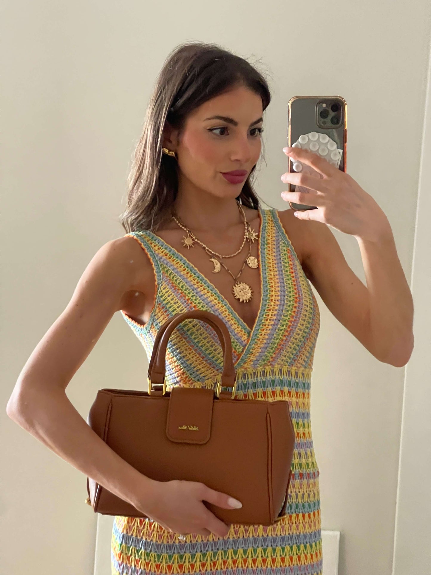 Borsa a mano CASSIDY BIG - CAMEL