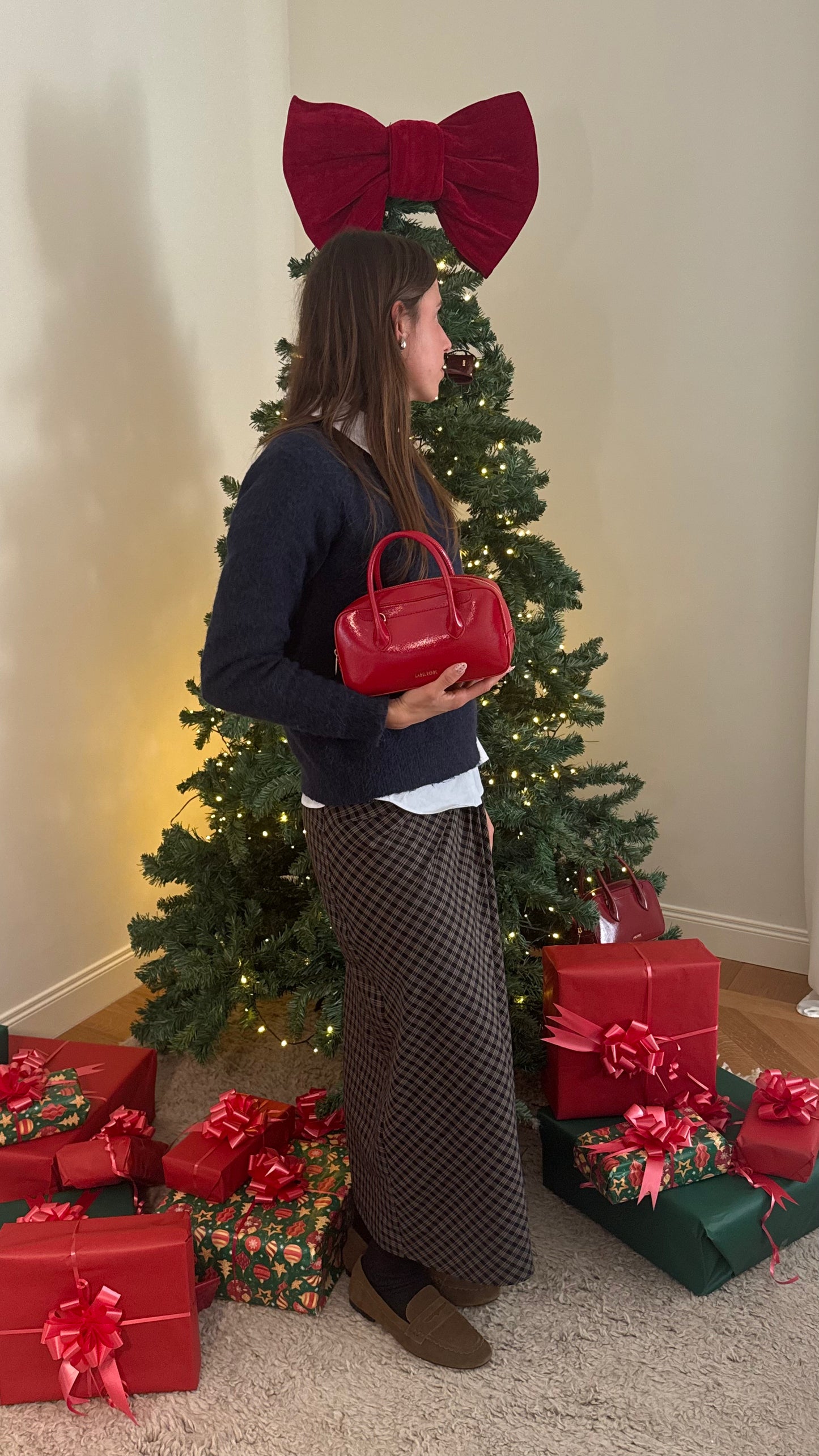 Borsa a mano IRIS - RED