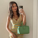 Borsa a mano CASSIDY BIG - GREEN