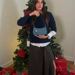 EMMA VERNICE Shoulder Bag - SKY BLUE