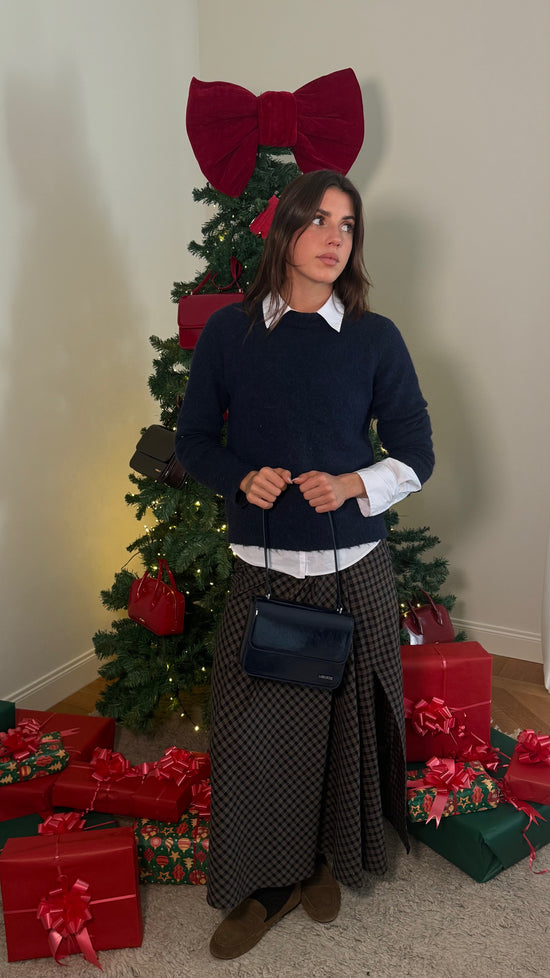 Borsa a spalla FLORA - BLUE