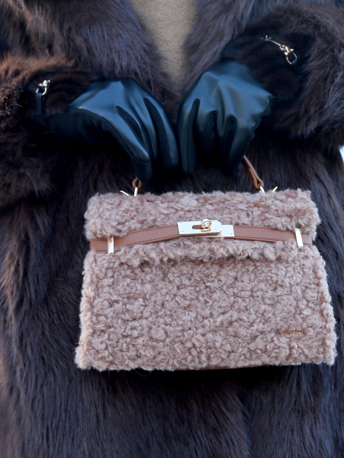 Borsa a mano GRACE TEDDY- TAUPE