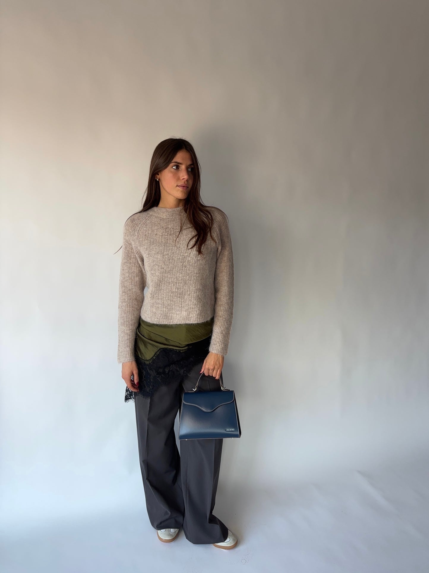 ISABEL Shoulder Bag - DEEP BLUE