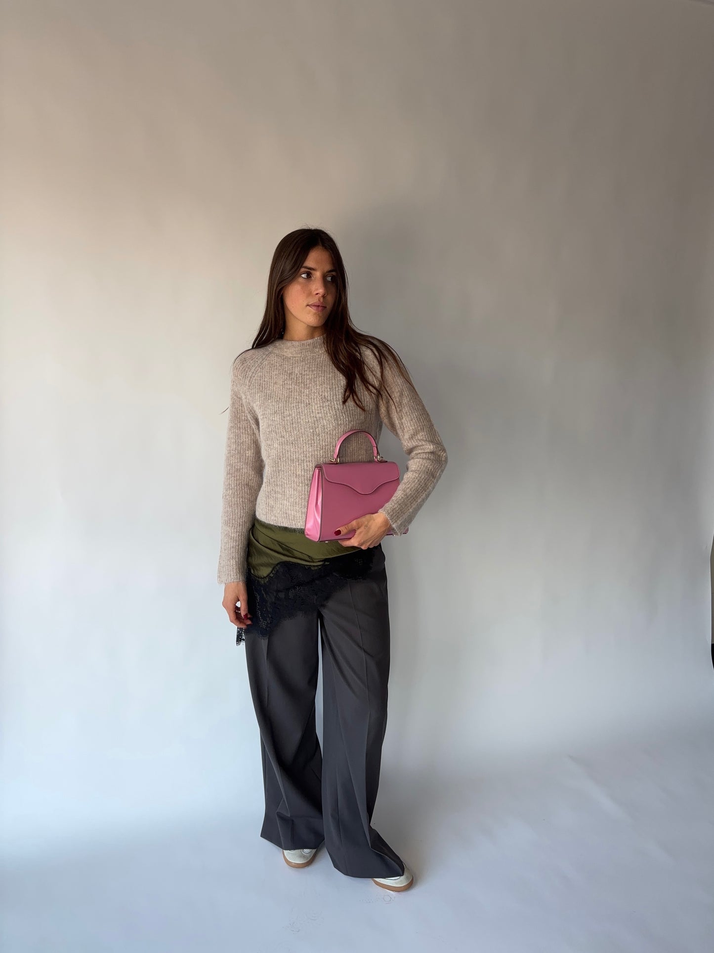 ISABEL Shoulder Bag - TAFFY PINK