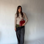 ISABEL shoulder bag - RED