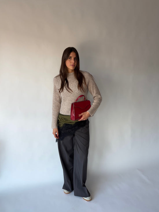 ISABEL shoulder bag - RED