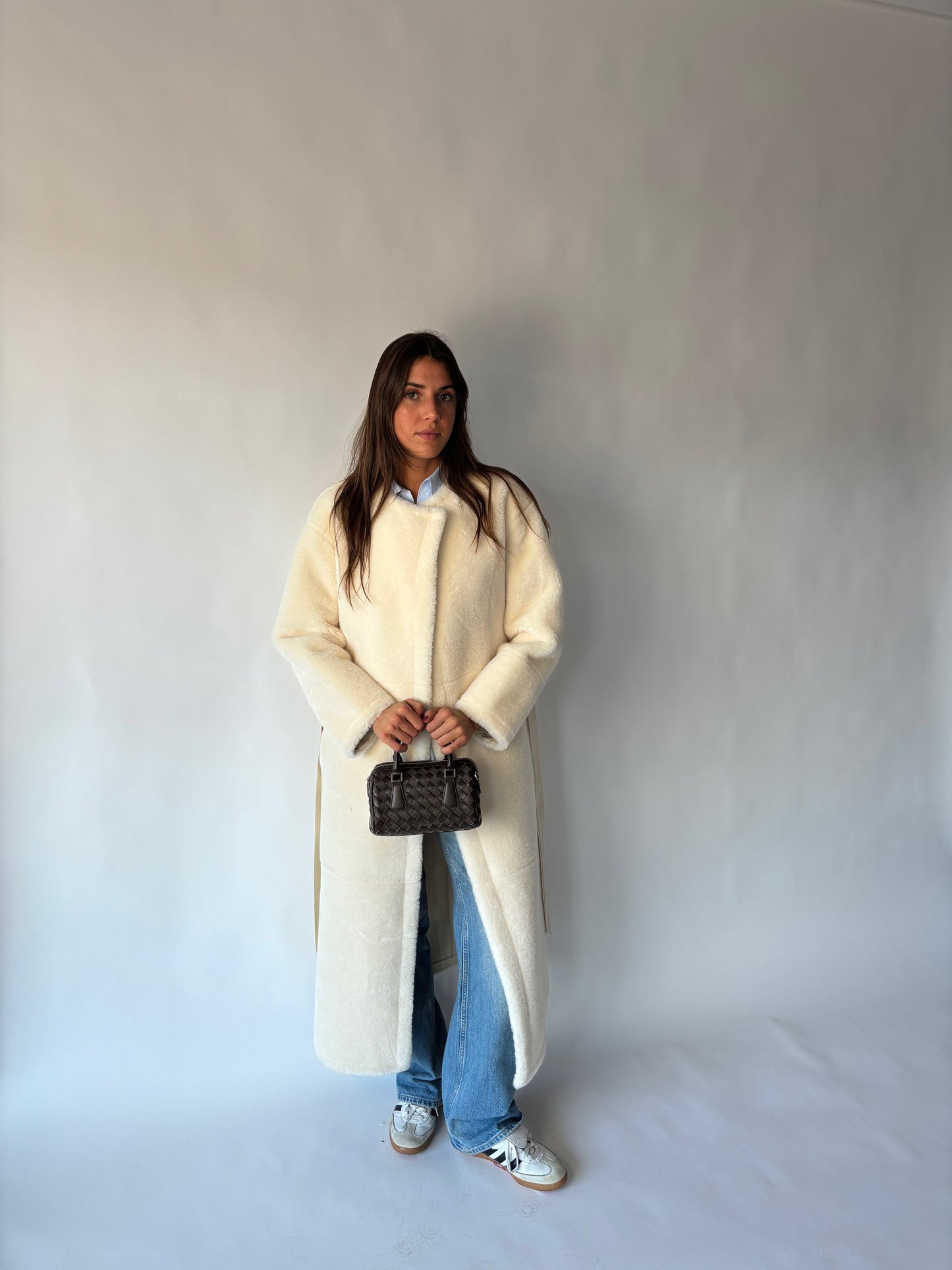 Borsa a mano TWIST- BROWN