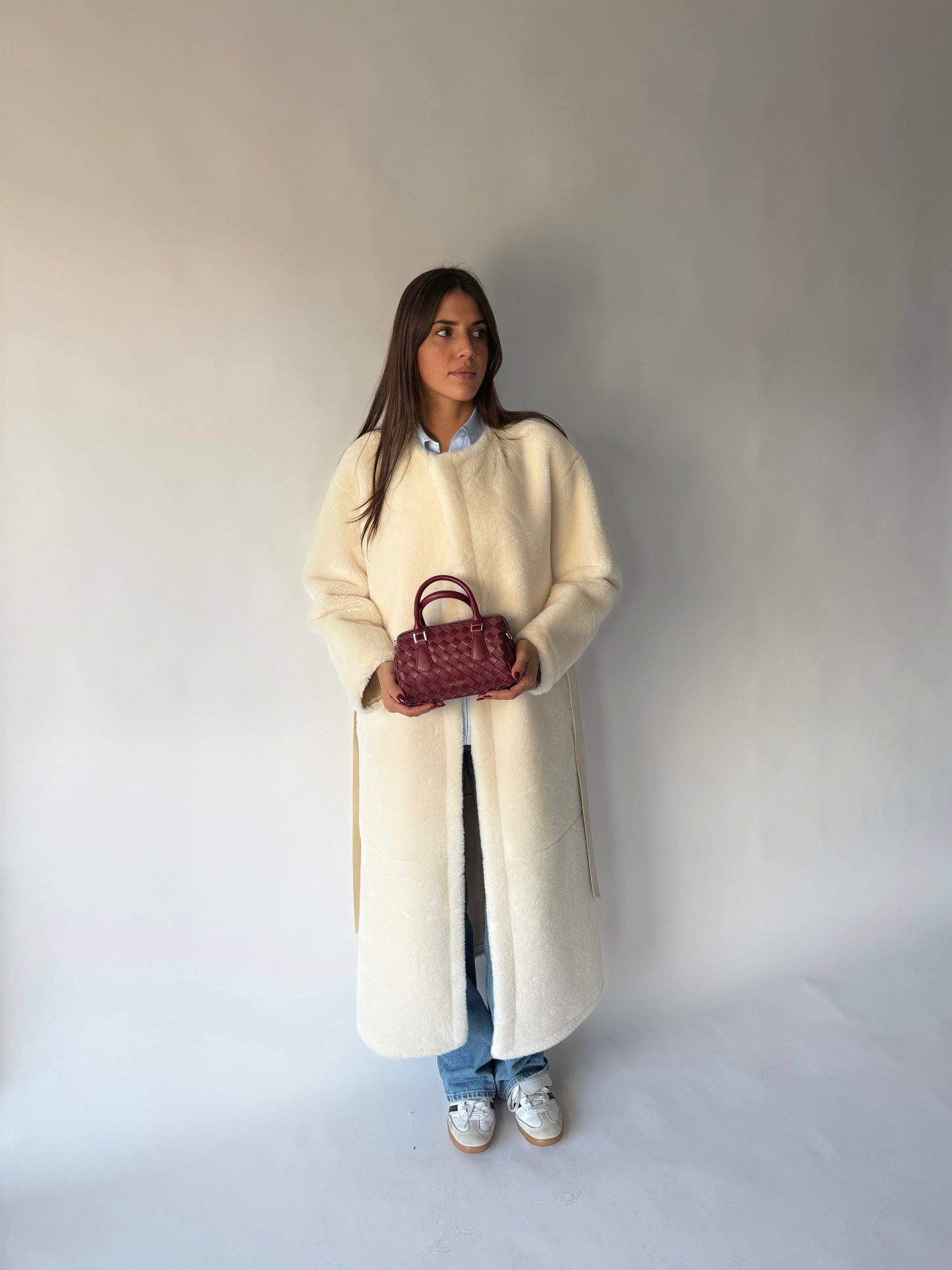 Borsa a mano TWIST- CHERRY