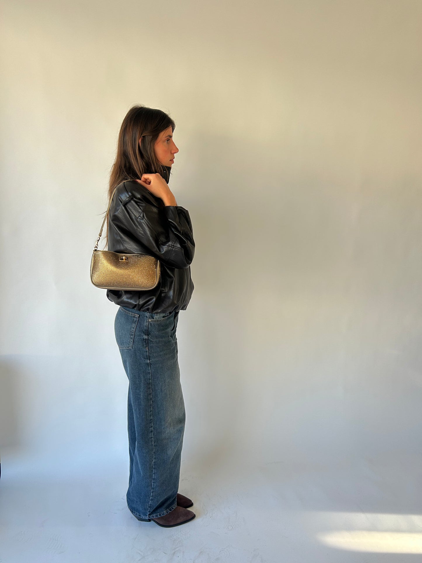 Borsa a spalla TIARA - GOLD