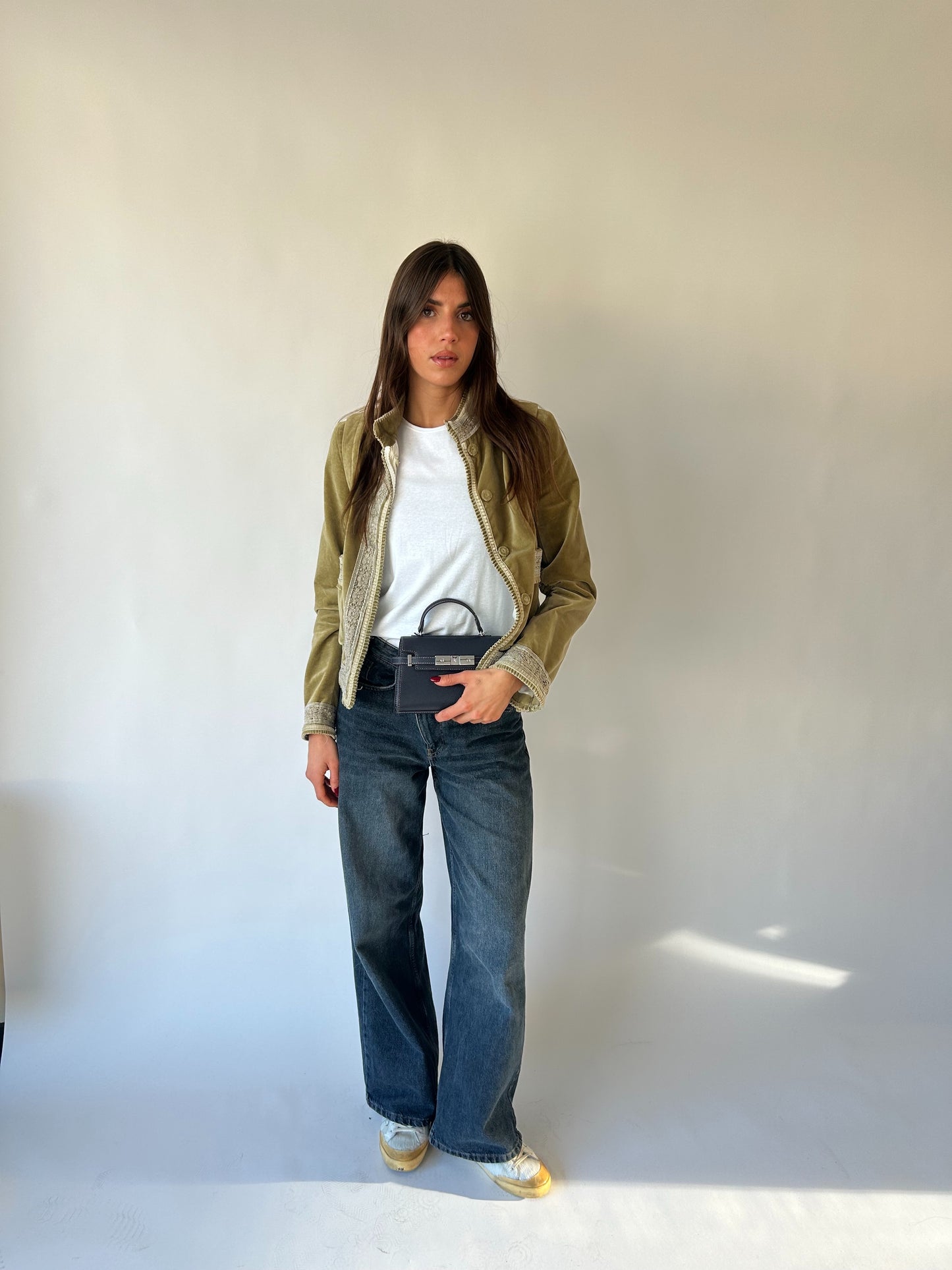 Borsa a mano GRACE 20X14 - INDIGO