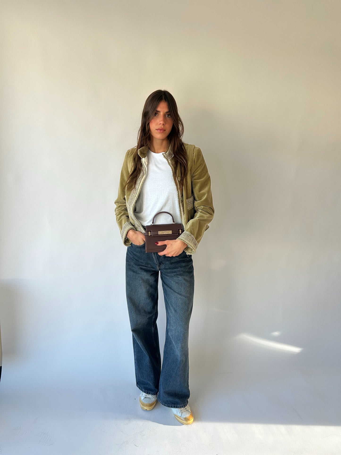 GRACE 20X14 handbag - CHOCOLATE