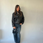 Borsa a mano PARIS MINI STRASS - BLACK GOLD
