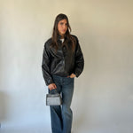 Borsa a mano PARIS MINI STRASS - GREY