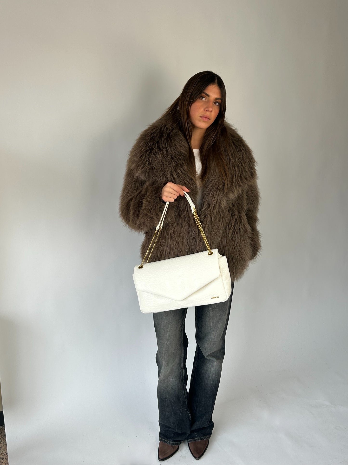 KAYLA shoulder bag - WHITE