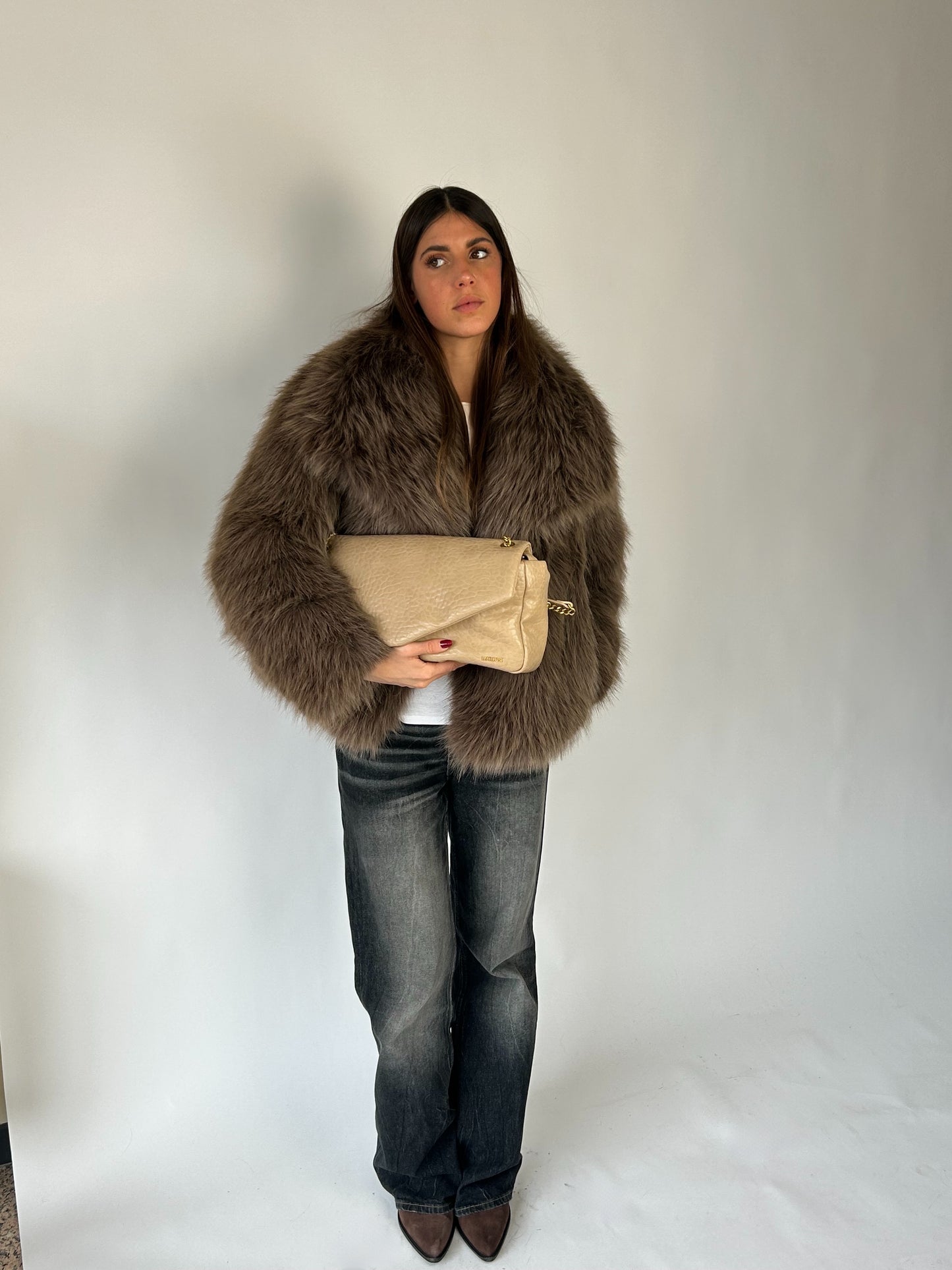 Borsa a spalla KAYLA- BEIGE