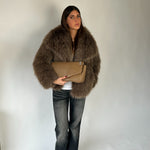 Borsa a spalla KAYLA- TAUPE