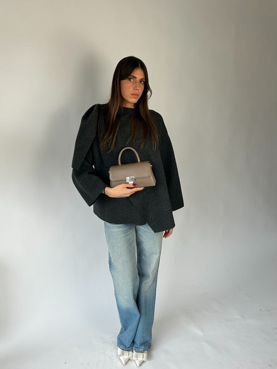 Borsa a mano RENEÉ- TAUPE
