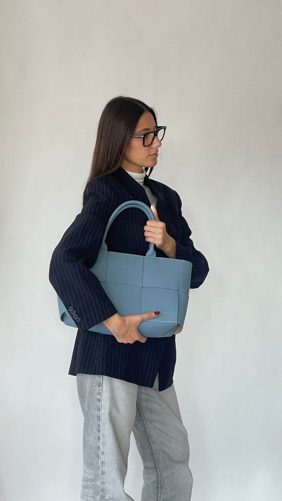 Borsa a mano ROSY - SILK BLUE