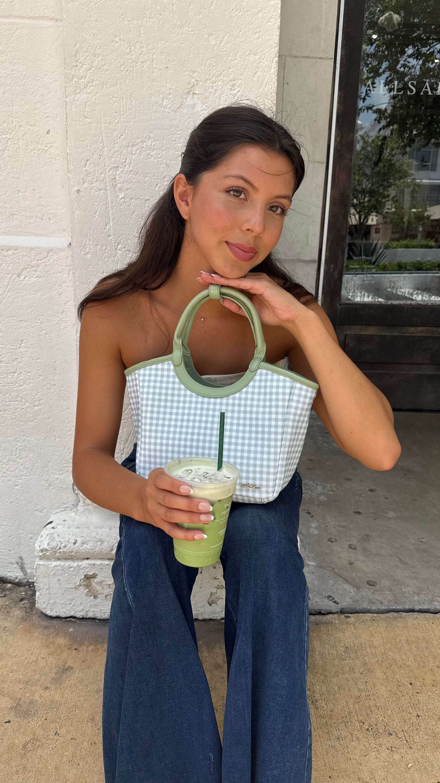 Borsa a mano RYLEE - GREEN
