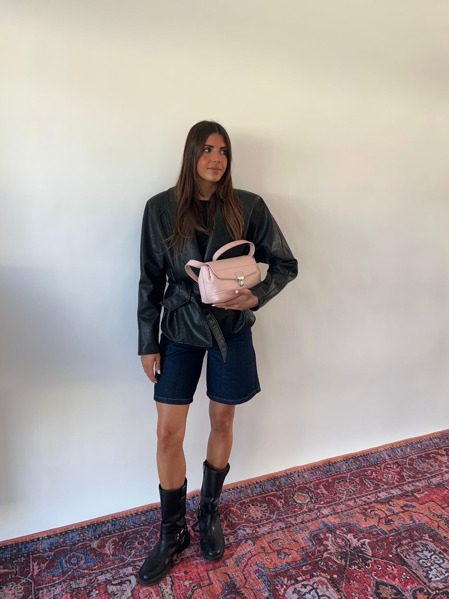 Bolso de hombro GWYNETH - ROSA