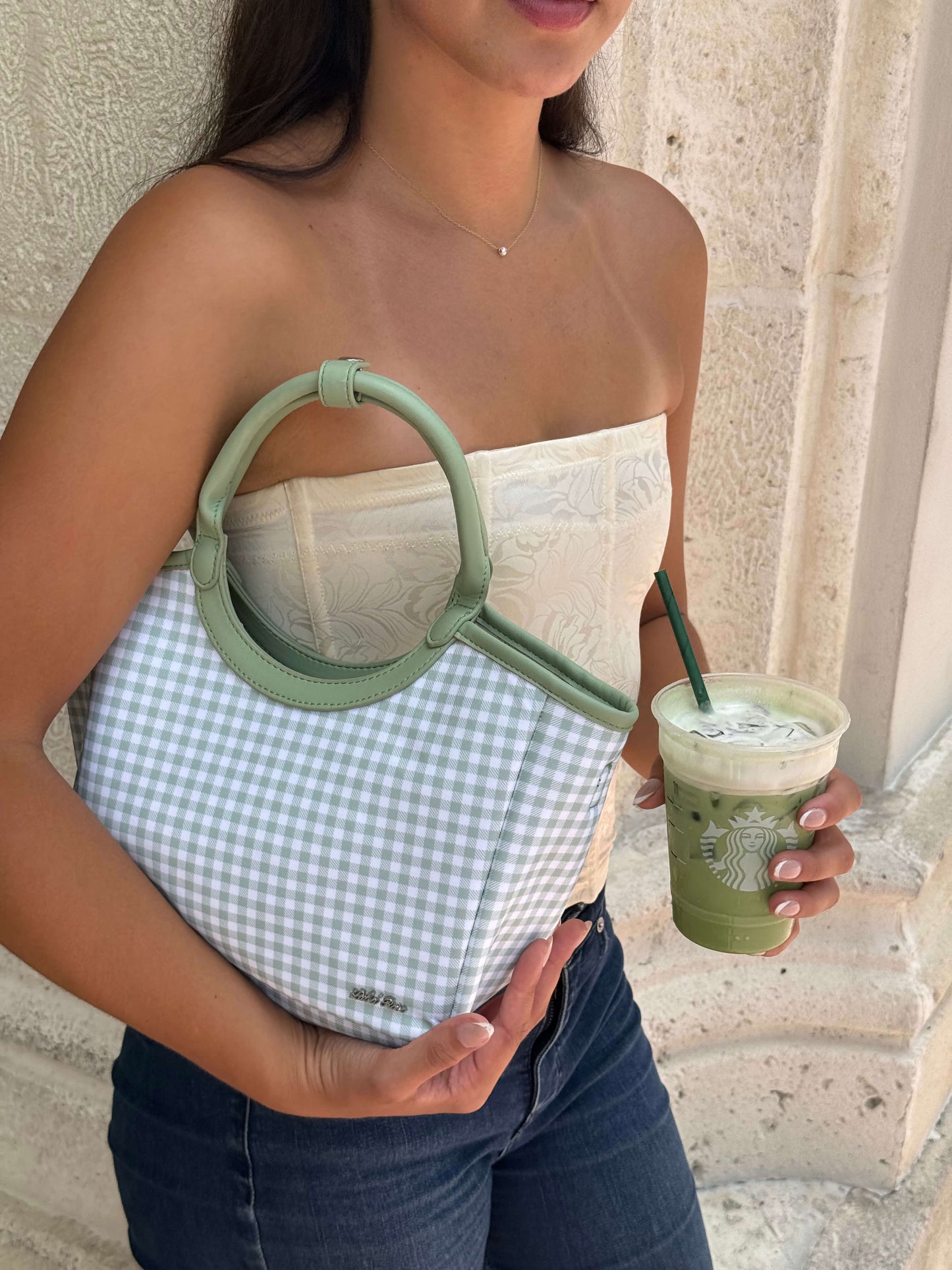Borsa a mano RYLEE - GREEN