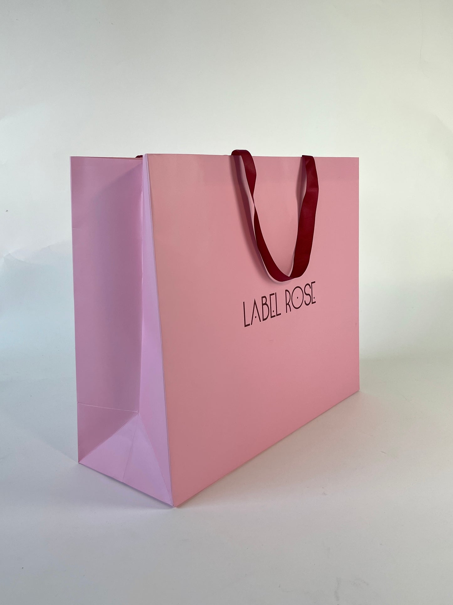 PINK GIFT PAPER SHOPPER 