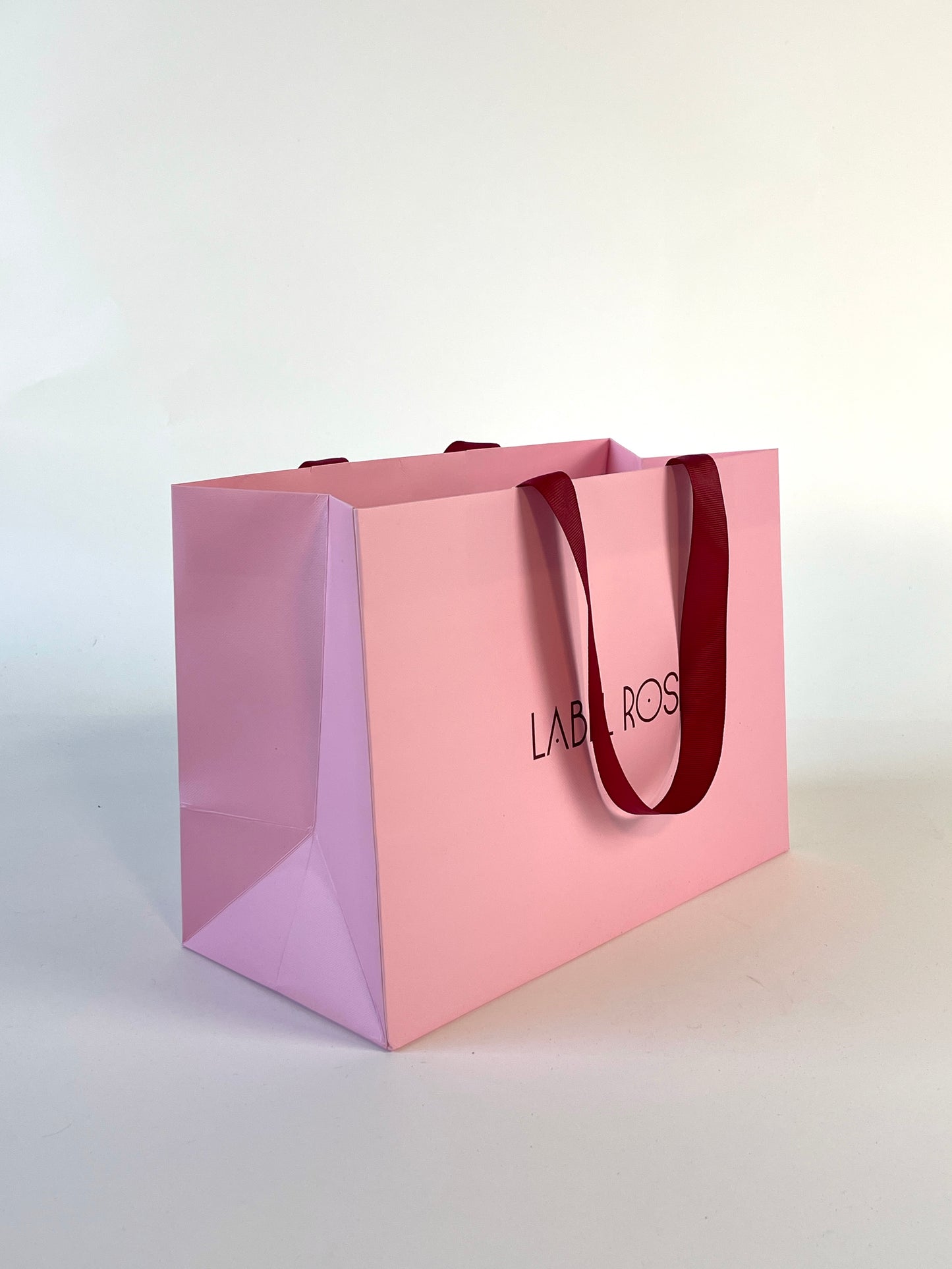 PINK GIFT PAPER SHOPPER 