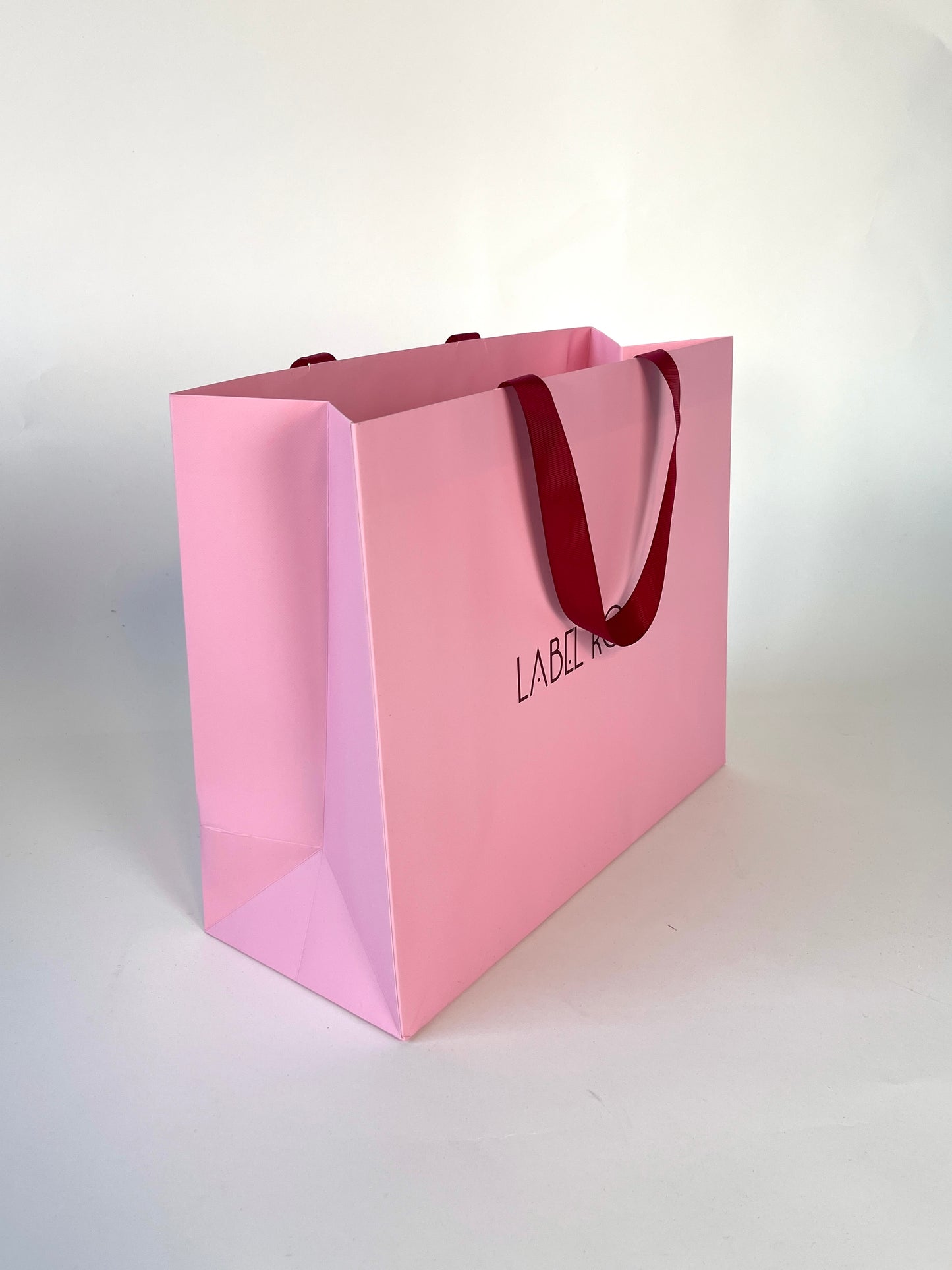 PINK GIFT PAPER SHOPPER 