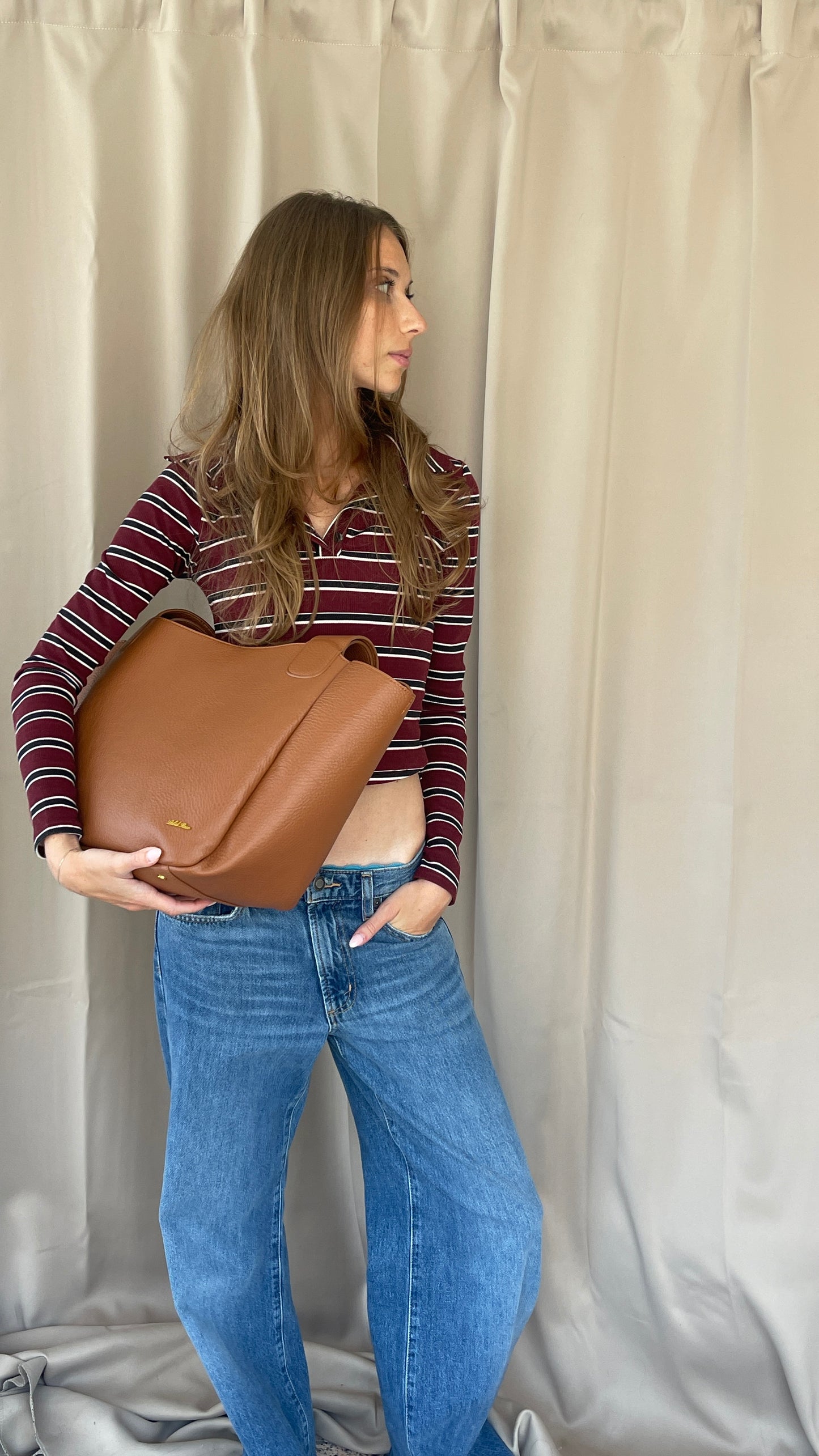 Borsa a spalla NEW MELISSA - BROWN