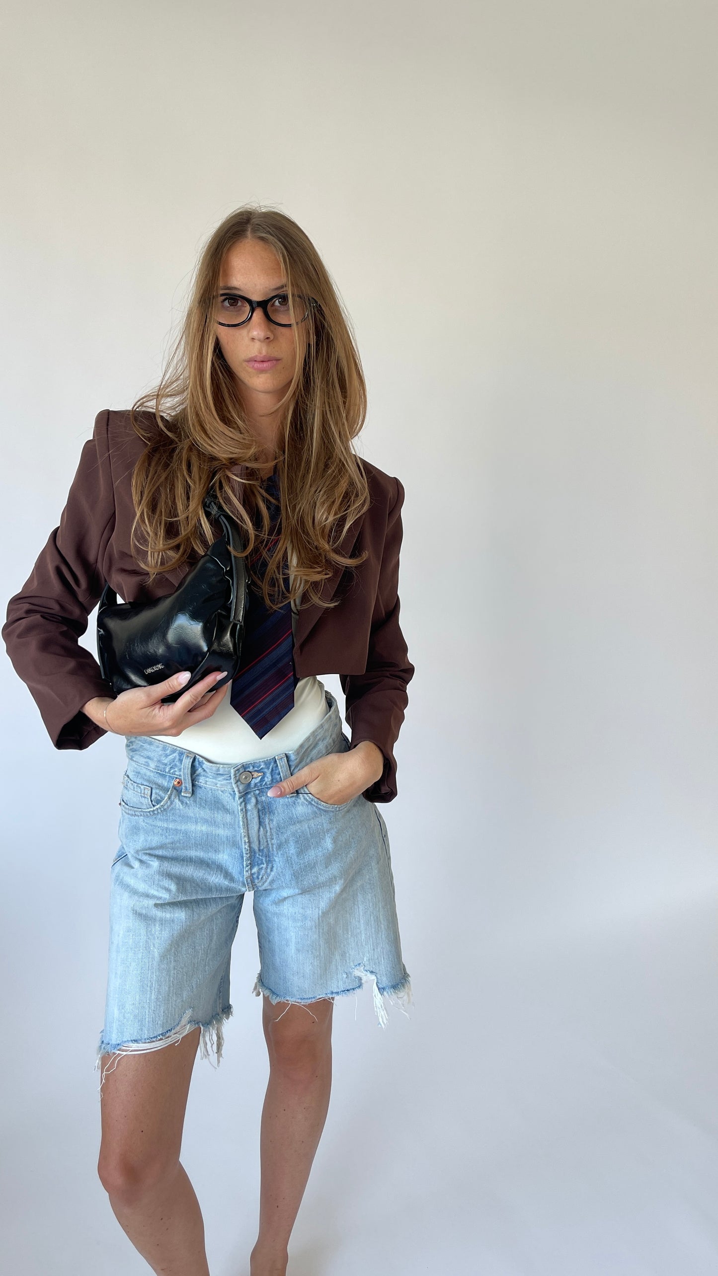 Borsa a spalla PENNY - BLACK