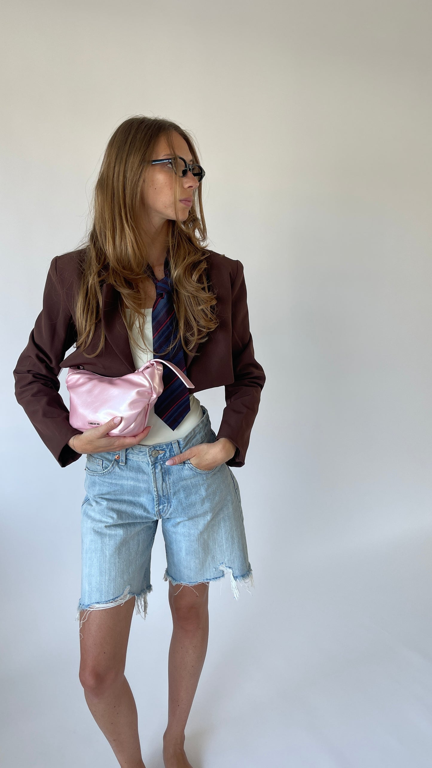 Borsa a spalla PENNY - PEARLY PINK