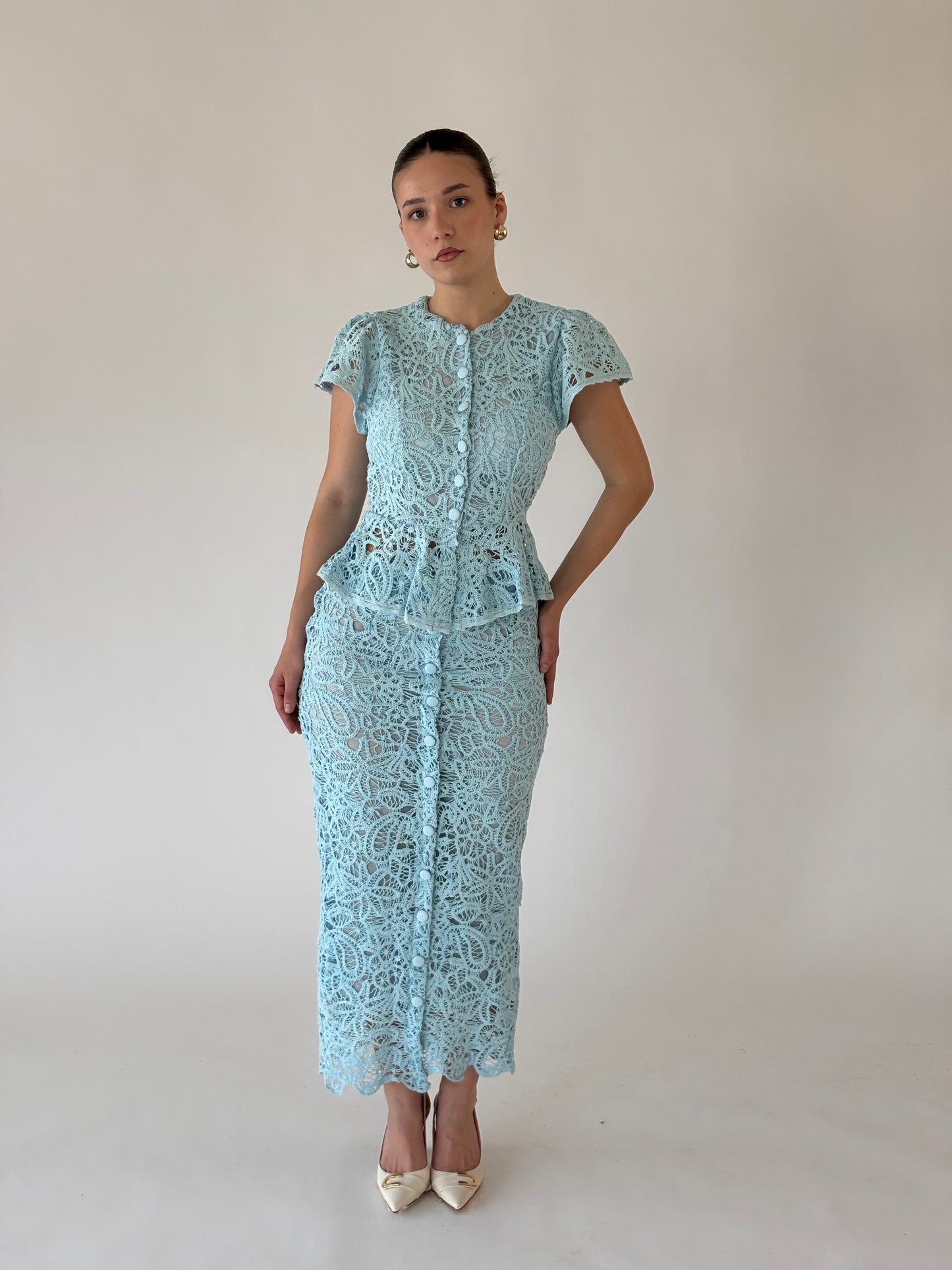 COORDINATO ELIZABETH - BABY BLUE