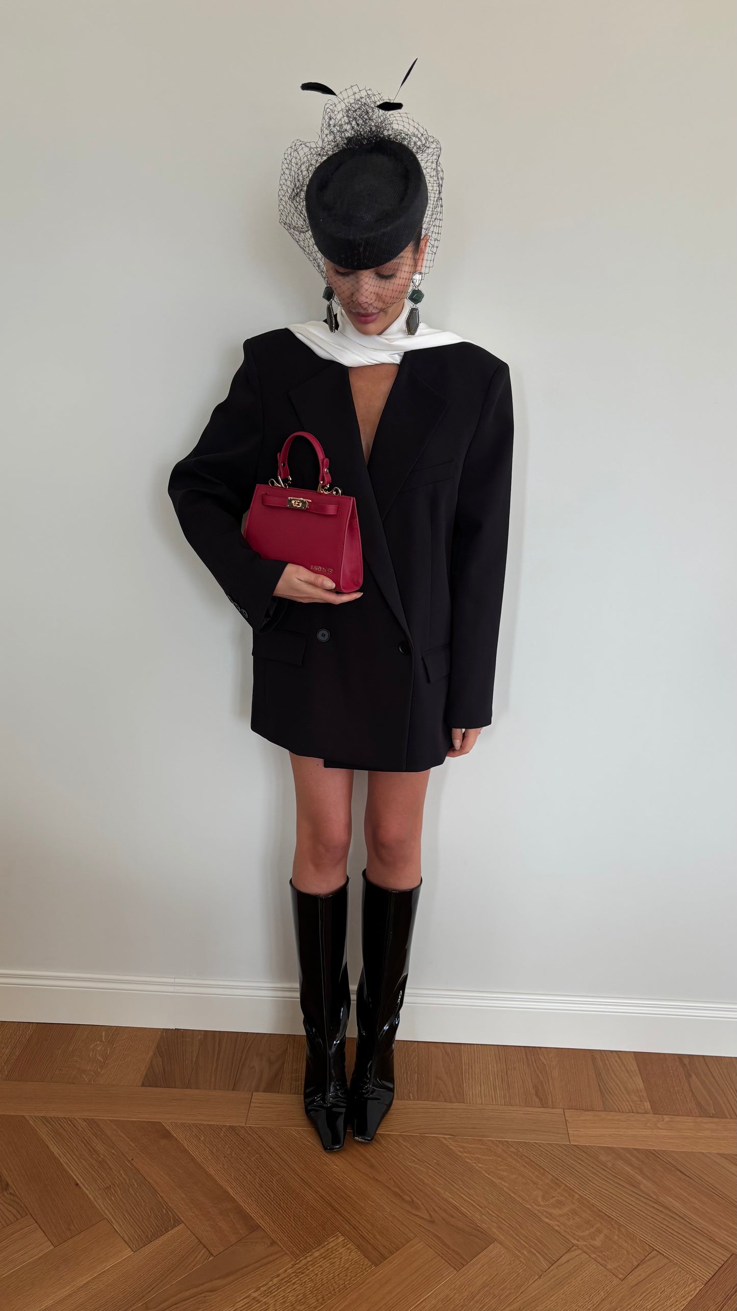 PARIS MINI Handbag - FLAME ROUGE